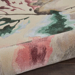 Beige Multi Wool Handmade Luxurious Modern Floral Rug For Living Room And Bedroom-297Cm X 419Cm - thumbnail 6