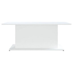 Berkfield Coffee Table White 102X55.5X40 Cm Engineered Wood - thumbnail 5
