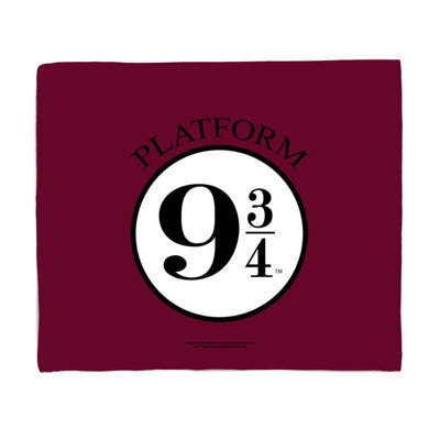 Zavvi Harry Potter Hogwarts Express Fleece Blanket