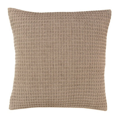 Appletree Bruges Natural Geo Waffle Texture Filled Cushion - image 1