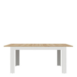 Furniture To Go Bohol Extending Dining Table In Riviera Oak/white - thumbnail 5