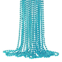 Neel Blue 9 Metre Hanging Bead Garland Beaded String Chain For Christmas Tree Decorations, Turquiose - thumbnail 1