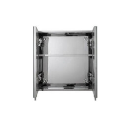 Croydex Avon Double Door Stainless Steel Cabinet - thumbnail 2