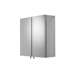 Croydex Avon Double Door Stainless Steel Cabinet - thumbnail 1