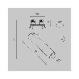 Luminosa Lighting Luminosa Focus T Recessed Downlight Brass 3000K 340Lm - thumbnail 2