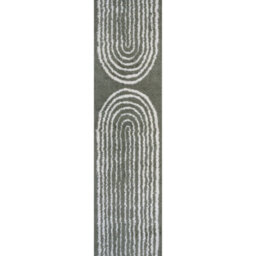 The Rugs Moodi Shaggy Green Reverie Rug Runner Scandinavian Thick High Pile For Living Rooms, Bedrooms, Hallways, Kitchens - thumbnail 9