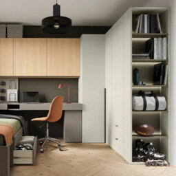 Arte Woow 1 Corner Wardrobe 100Cm - Smart, Stylish Storage For Every Space - thumbnail 5