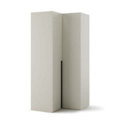 Arte Woow 1 Corner Wardrobe 100Cm - Smart, Stylish Storage For Every Space - thumbnail 1