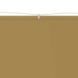 Berkfield Vertical Awning Beige 60X600 Cm Oxford Fabric - thumbnail 2