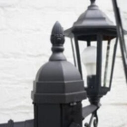 Black 3 Way Outdoor Lamp Post Traditional Design Light Ip44 Garden Path Lighting - thumbnail 3