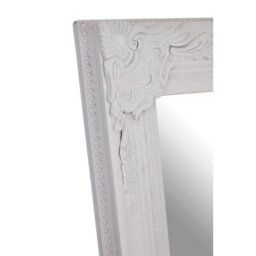Orsina Elizabeth White Wood Floor Standing Mirror - thumbnail 4