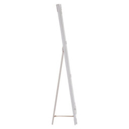 Orsina Elizabeth White Wood Floor Standing Mirror - thumbnail 3