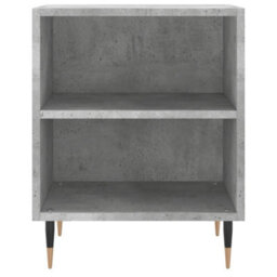 Berkfield Elegant Bedside Cabinets 2 Pcs Concrete Grey 40X30X50 Cm Engineered Wood - thumbnail 5