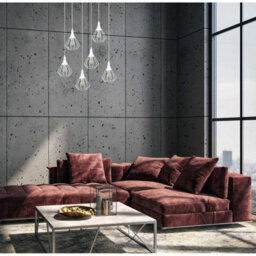 Luminosa Lighting Luminosa Selene Cluster Pendant Ceiling Light White 6X E27 - thumbnail 3