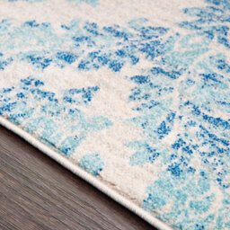 Livabliss Harput-Vintage Blue Grey Ivory Traditional Boho Living Dining Bedroom Rug 80 X 220 Cm Easy Care, Non Shedding - thumbnail 3
