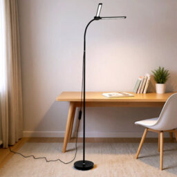 Living And Home Dual-Section Lamp Head  Led Floor Lamp,dimmable,touch Control - thumbnail 3