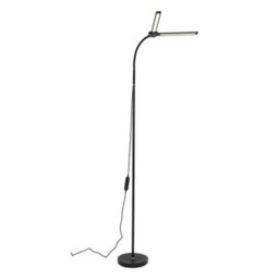 Living And Home Dual-Section Lamp Head  Led Floor Lamp,dimmable,touch Control - thumbnail 5