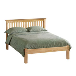 Julian Bowen Barcelona 120Cm Small Double Antique Pine Low Footend Bed - thumbnail 2