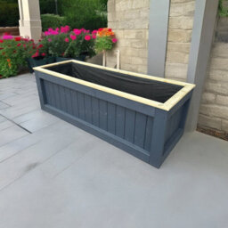 Buttercup Farm Kent Garden Planter (Painted Planter - Choice Of Colours Available) - Pressure Treated Wood - L100 X W100 X H100 Cm