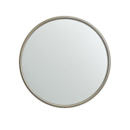 Melody Maison Large Round Champagne Gold Wall Mirror 70Cm X 70Cm - thumbnail 9