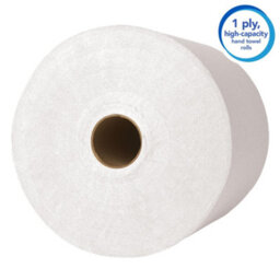 Scott Rolled White Paper Hand Towels - Pack Of 6 Rolls - thumbnail 5