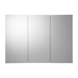 Croydex Brantley Triple Bathroom Wall Cabinet With 3 Mirror Doors (H)660mm (W)914mm - thumbnail 2