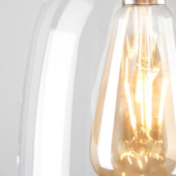 Valuelights Kira Modern Clear Dome Shaped Glass Ceiling Light Shade (D)15Cm - thumbnail 3
