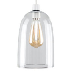 Valuelights Kira Modern Clear Dome Shaped Glass Ceiling Light Shade (D)15Cm - thumbnail 2