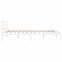 Berkfield Day Bed Solid Wood Pine 120X200 Cm White - thumbnail 5