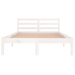 Berkfield Day Bed Solid Wood Pine 120X200 Cm White - thumbnail 4