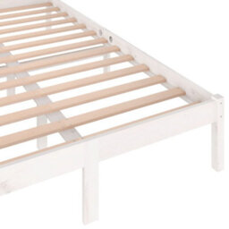 Berkfield Day Bed Solid Wood Pine 120X200 Cm White - thumbnail 6