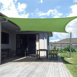 Green 2Mx3M Shade Sail For Garden - thumbnail 2