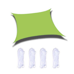 Green 2Mx3M Shade Sail For Garden - thumbnail 1