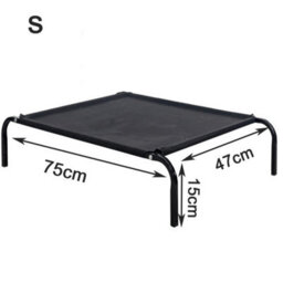 Small Premium Elevated Dog Bed Pet Cat Mesh Camping Cot Indoor Outdoor Waterproof - thumbnail 2