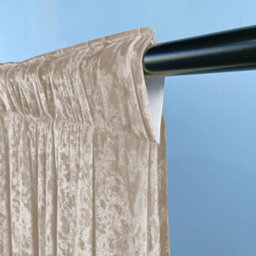 Neel Blue 3X3M Crushed Velvet Backdrop, Photography Background Blackout Curtain - Beige - thumbnail 4