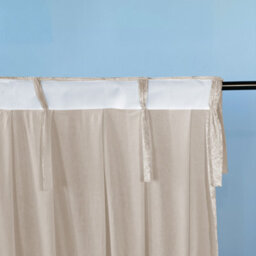 Neel Blue 3X3M Crushed Velvet Backdrop, Photography Background Blackout Curtain - Beige - thumbnail 5
