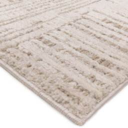 The Rug Edit Axel Scandi Grid Ivory Living Room Rug - 120X160Cm - thumbnail 5