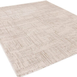 The Rug Edit Axel Scandi Grid Ivory Living Room Rug - 120X160Cm - thumbnail 4