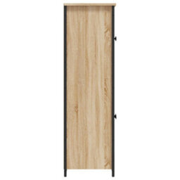 Berkfield Highboard Sonoma Oak 62X32X106.5 Cm Engineered Wood - thumbnail 6