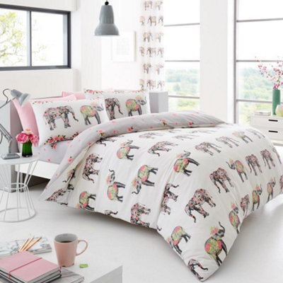 Smart Living Printed Nellie Duvet Cover And Pillowcase Set