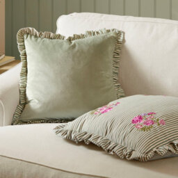 Wylder Martha Embroidered Ruffle Cushion Cover - thumbnail 6