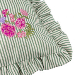 Wylder Martha Embroidered Ruffle Cushion Cover - thumbnail 5