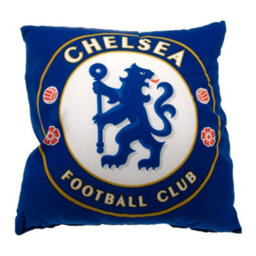 Chelsea Fc Official Football Crest Cushion Blue/white (One Size) - thumbnail 1