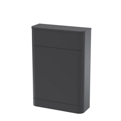 Dezine Nile 550mm Satin Anthracite Wc Unit - image 1