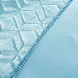 Gc Gaveno Cavailia Gleaming Gemstone Duvet Cover Bedding Set Duck Egg Single 2Pc With Embriodery Quilt Cover - thumbnail 2