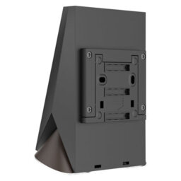 Omnisolar Aquila Black Dual-Head Solar Wall Light With Pir Sensor - 800 Lumens - thumbnail 5