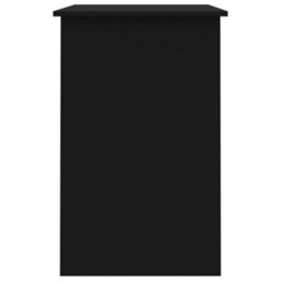 Berkfield Modern Desk Black 100X50X76 Cm Engineered Wood - thumbnail 8