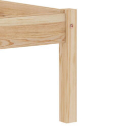 Berkfield Bed Frame Solid Pine Wood 100X200 Cm - thumbnail 6