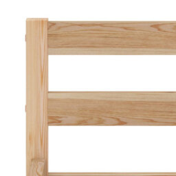 Berkfield Bed Frame Solid Pine Wood 100X200 Cm - thumbnail 5