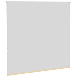 Berkfield Roller Blind Blackout Beige 165X150 Cm Fabric Width 161.6 Cm Polyester - thumbnail 4